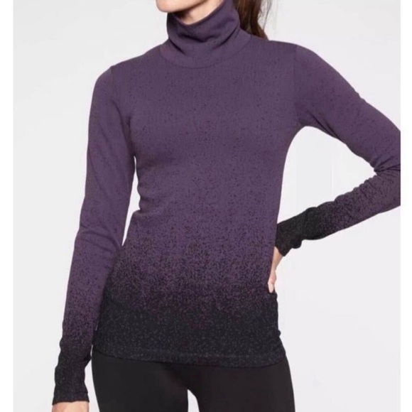Athleta Flurry Blizzard Gradient Turtleneck - Picture 1 of 5